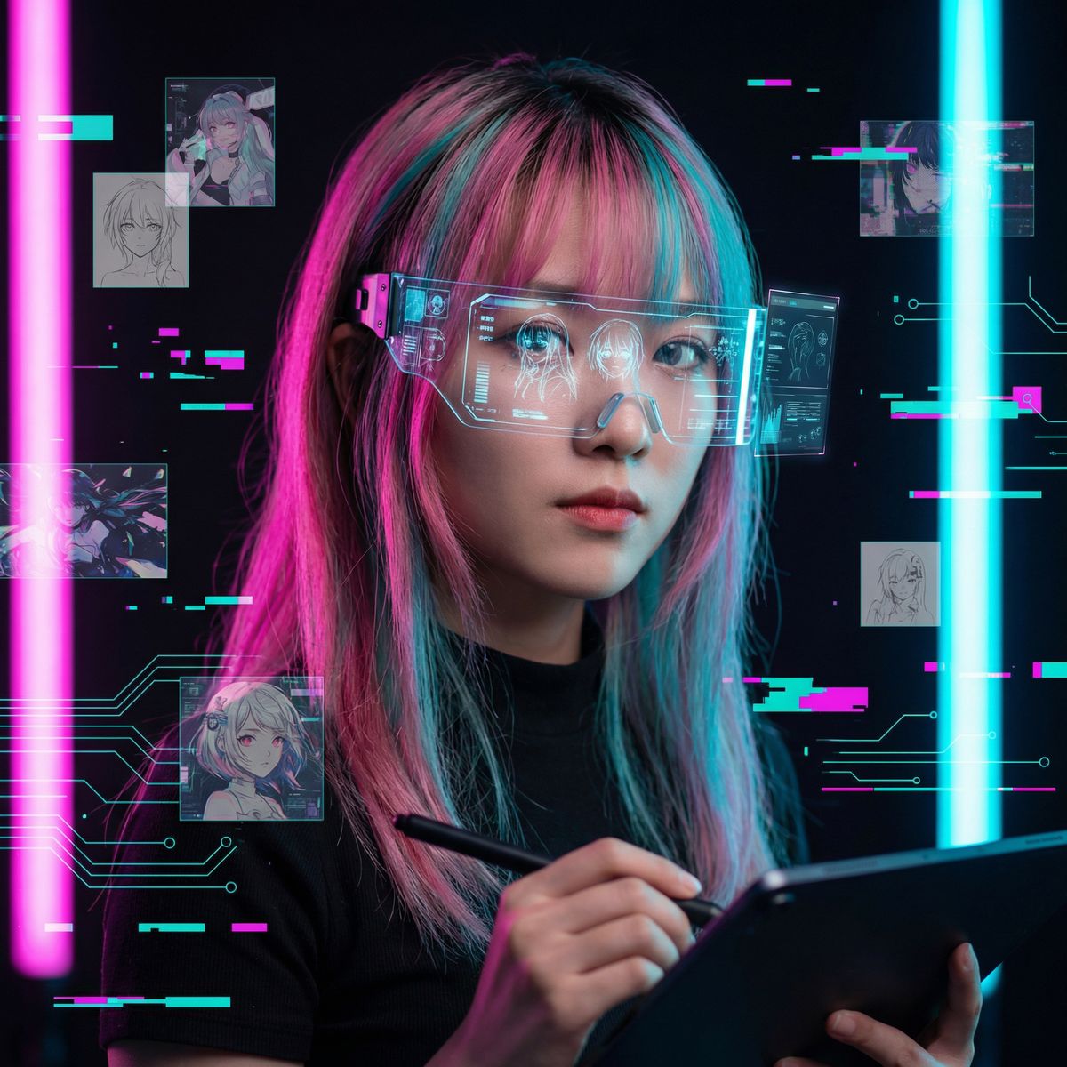 蜜芽动漫艺术总监林雨桐