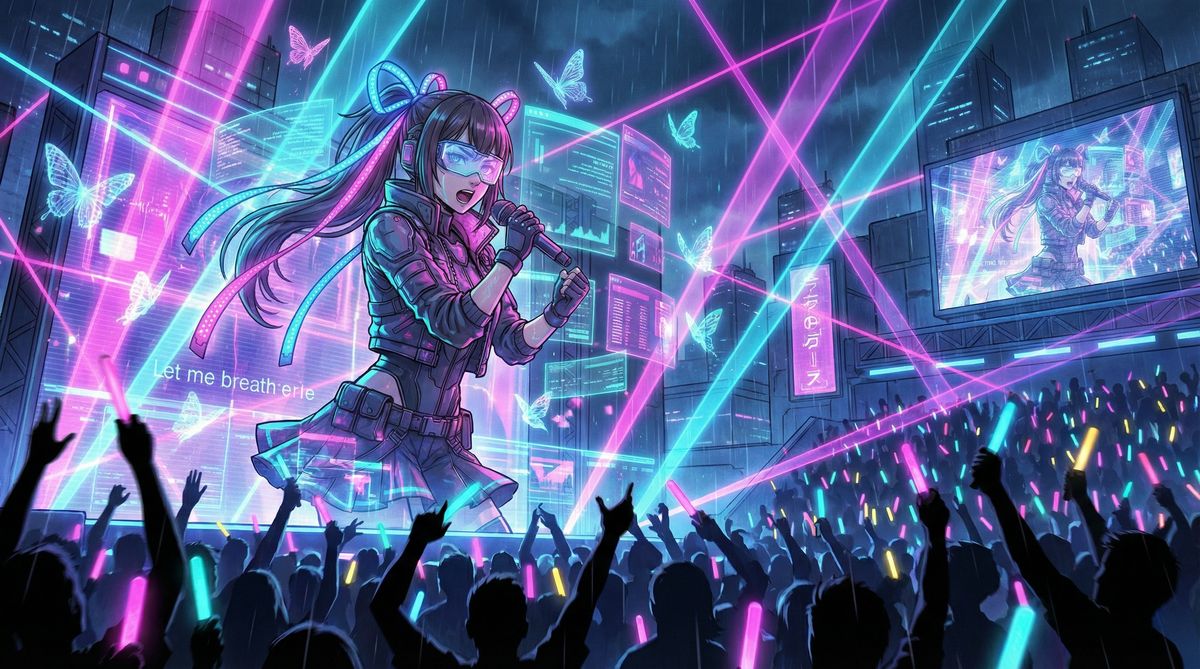 蜜芽动漫-霓虹舞台虚拟偶像